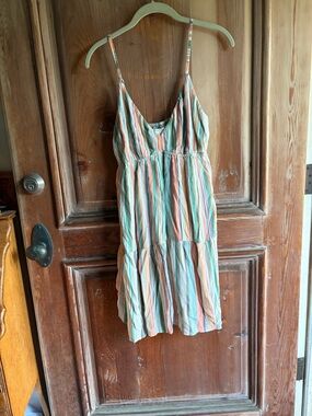 O'Neill Pastel Multi-Striped Sundress